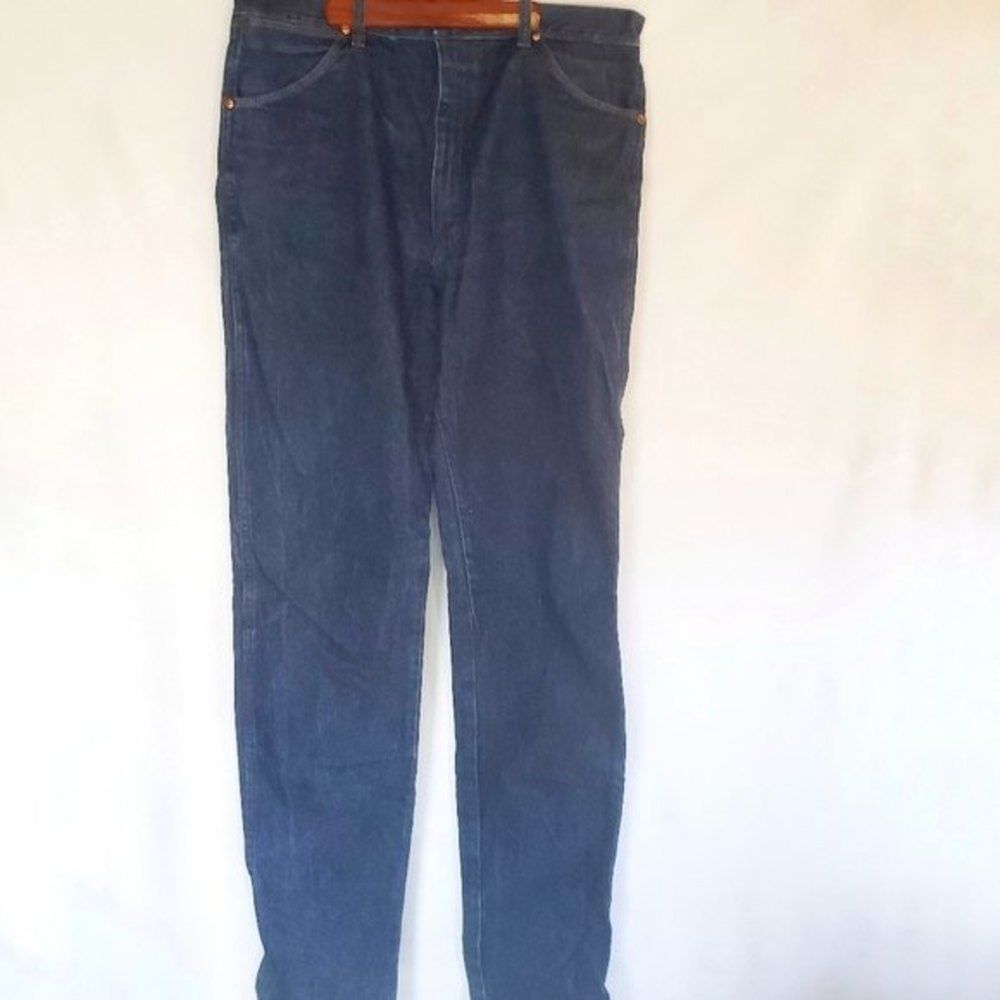 Wranglers Straight Relaxed Cotton Denim Jeans